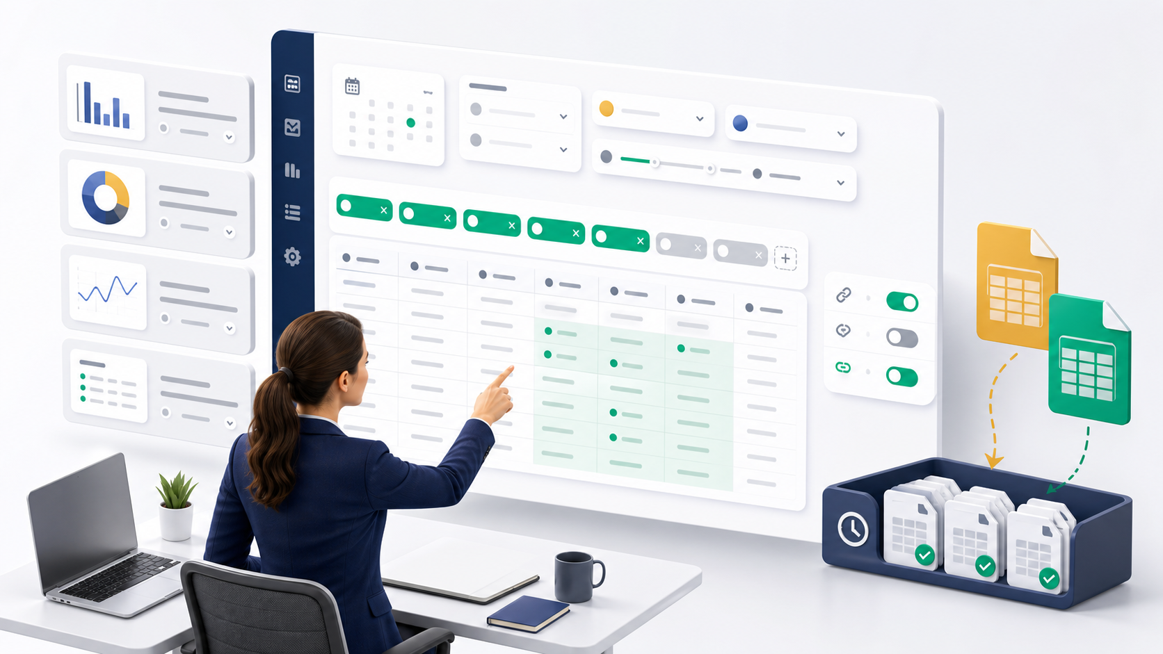 Delivery Reports illustration