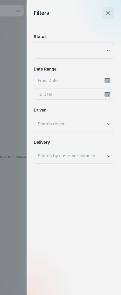 Dispatcher Remit Collections filter