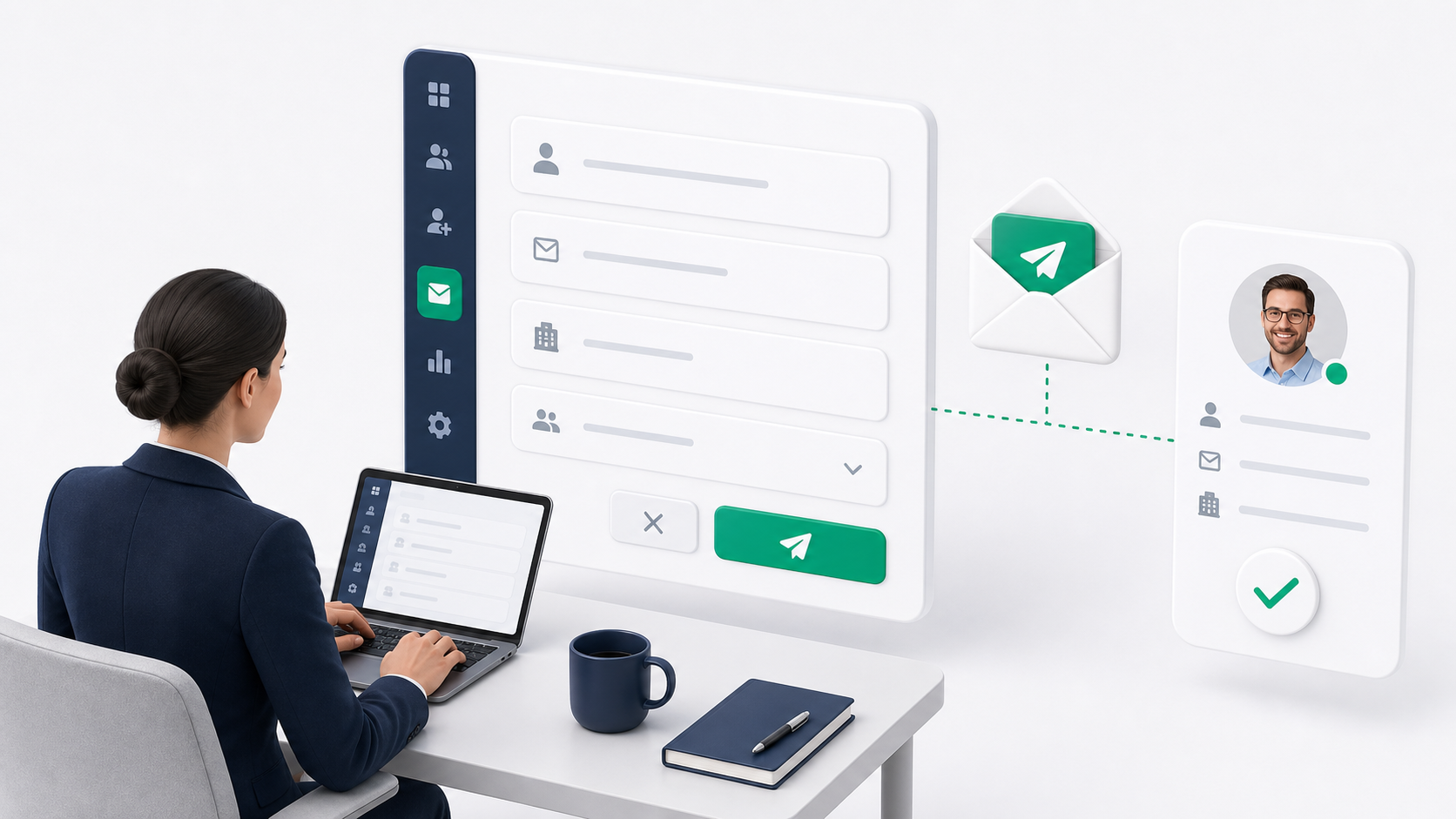 Invite user illustration