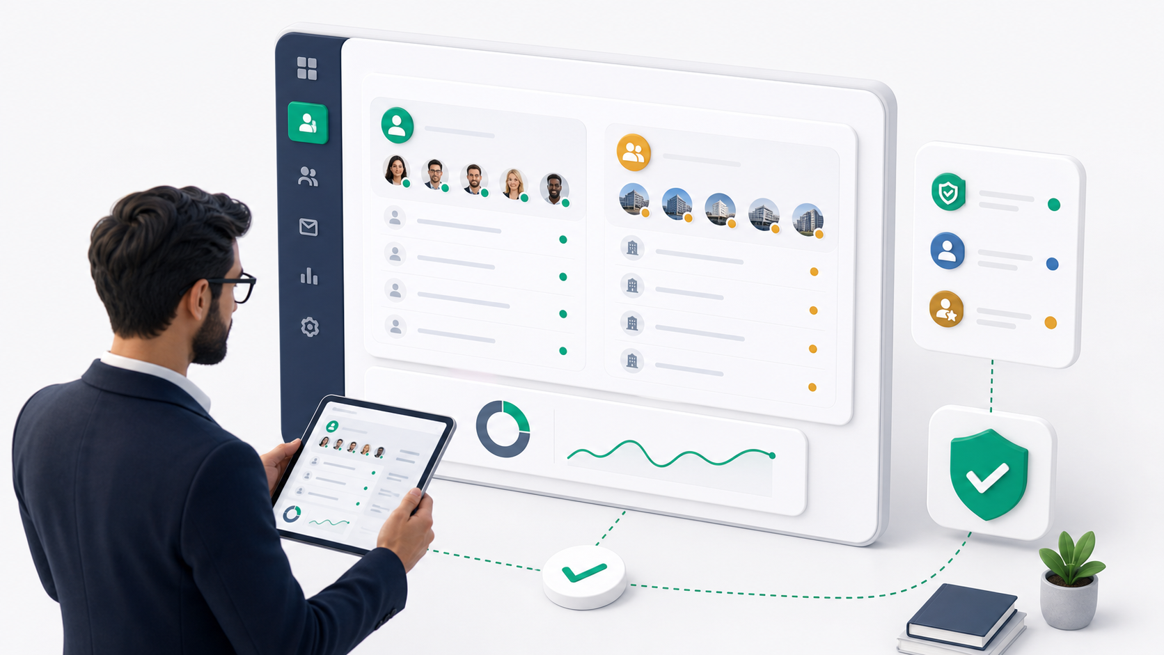 Management overview illustration