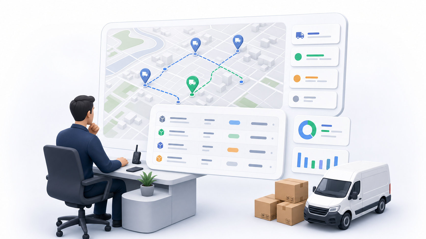 Dispatcher overview illustration