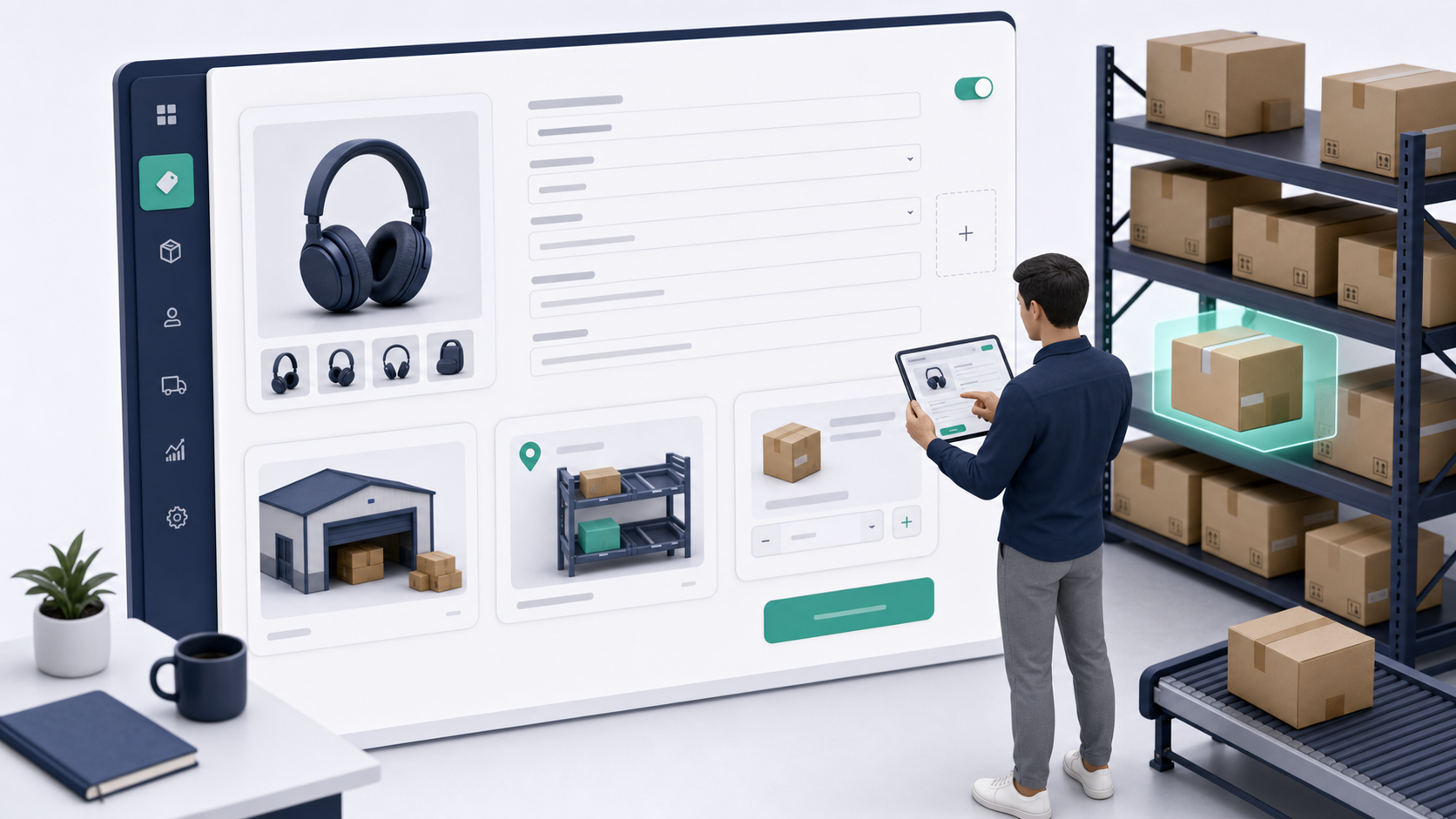 Add products on the fly illustration