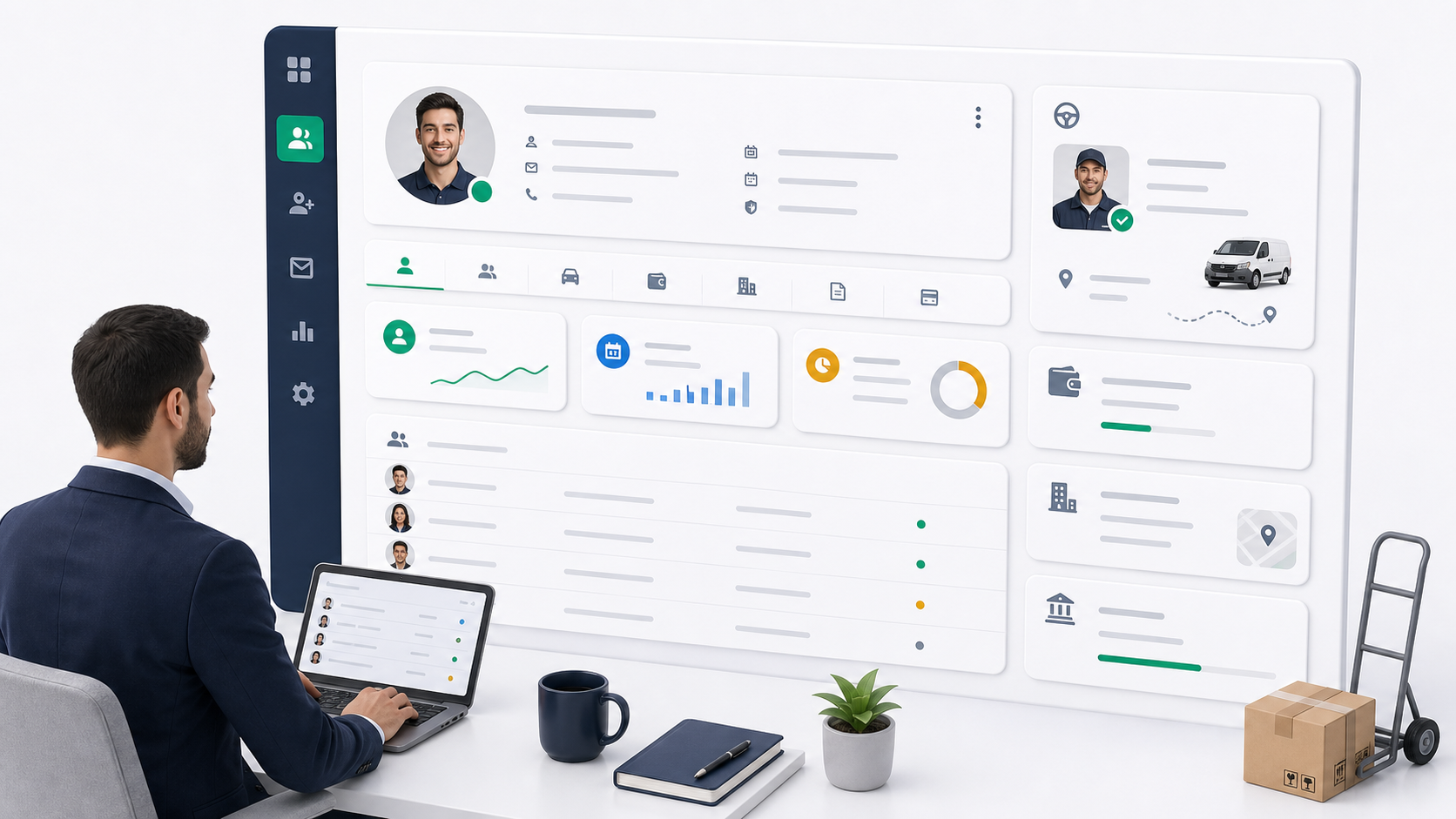 User detail illustration